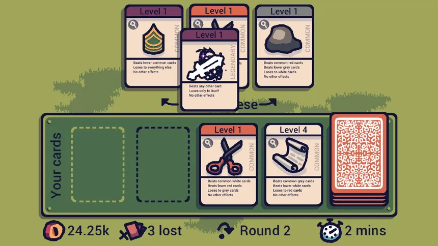 Скриншот 1 к игре Deck paper scissors
