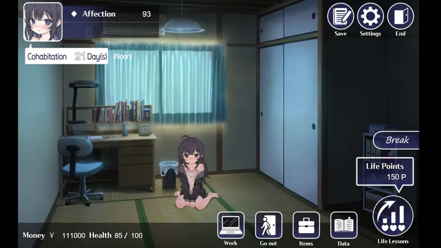 Скриншот 2 к игре Raising a Happy NEET