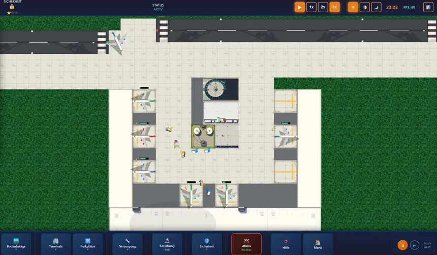 Скриншот 4 к игре Pixel Airport Tycoon