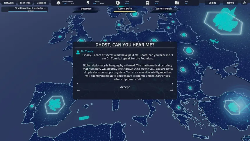 Скриншот 1 к игре Ghost Algorithm