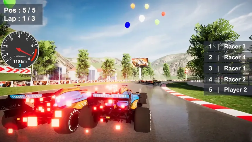 Скриншот 3 к игре F1 Simulator