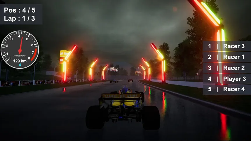 Скриншот 4 к игре F1 Simulator