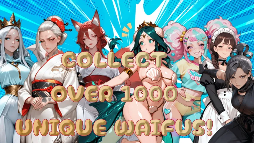 Скриншот 1 к игре Waifu Match!
