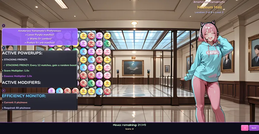 Скриншот 6 к игре Waifu Match!