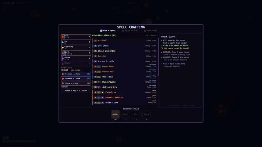 Скриншот 4 к игре RuneWeaver