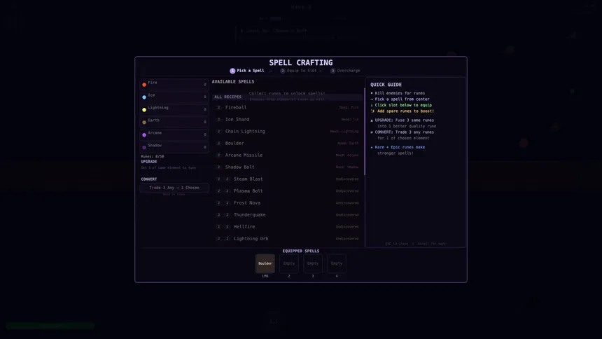 Скриншот 5 к игре RuneWeaver