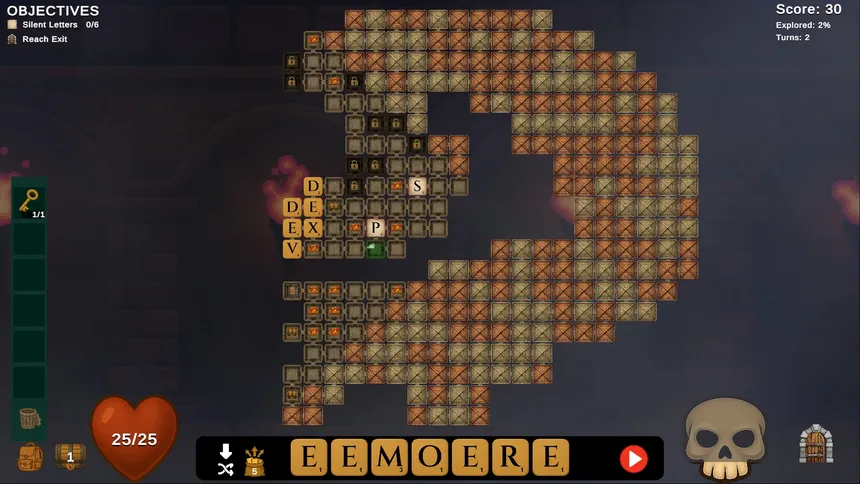 Скриншот 2 к игре Wordforge: Silent Letters