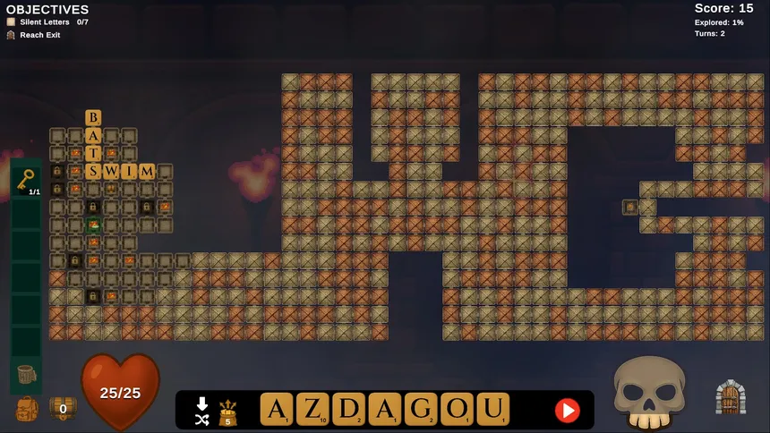 Скриншот 3 к игре Wordforge: Silent Letters