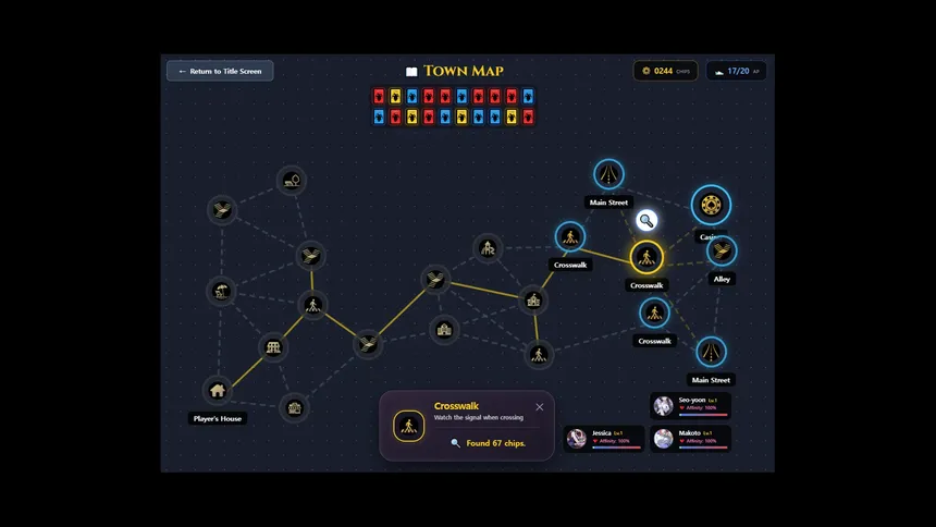 Скриншот 1 к игре Fated All-In: Casino 5 Queens