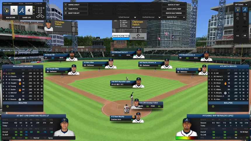 Скриншот 3 к игре Out of the Park Baseball 27