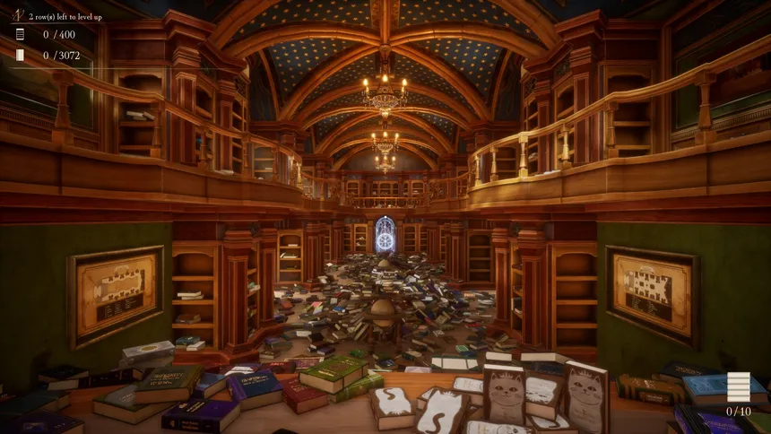 Скриншот 1 к игре Librarian: Tidy Up the Arcane Library!