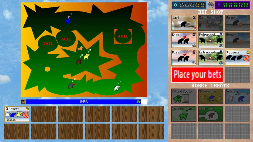Скриншот 4 к игре Horse Race Tests: Life is Pain