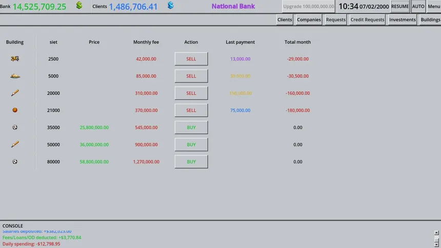 Скриншот 4 к игре Bank 2000