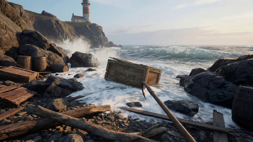 Скриншот 2 к игре Lighthouse Keeper: Lost At Sea