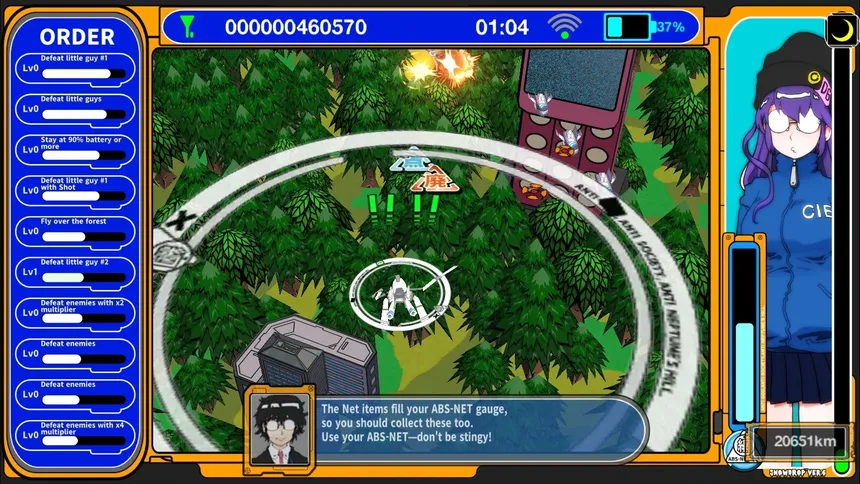 Скриншот 1 к игре Radirgy Swag