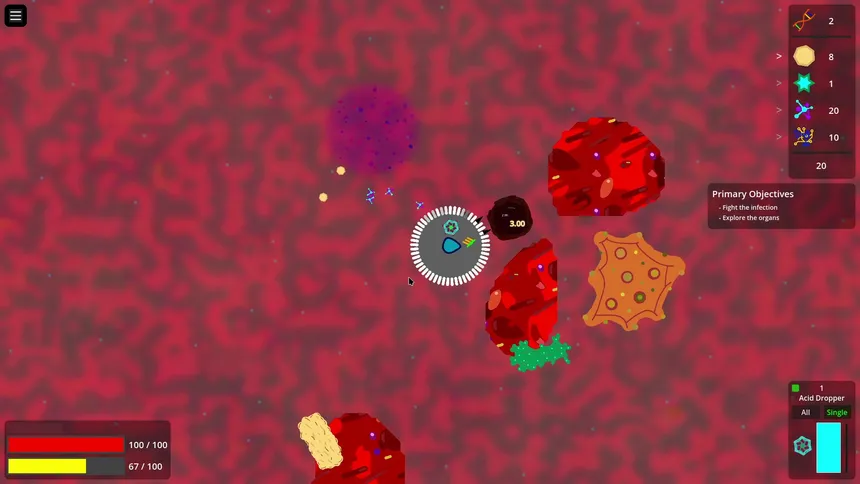 Скриншот 1 к игре Cellular Frontier