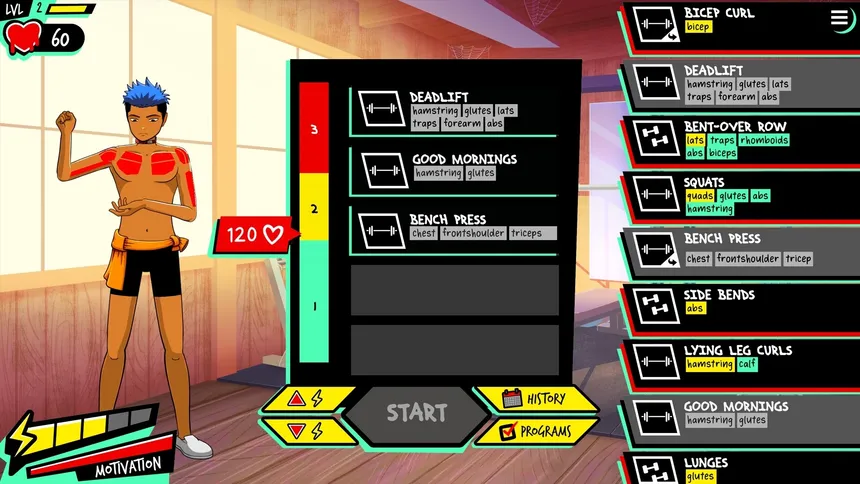 Скриншот 3 к игре Muscle Bluff Prison