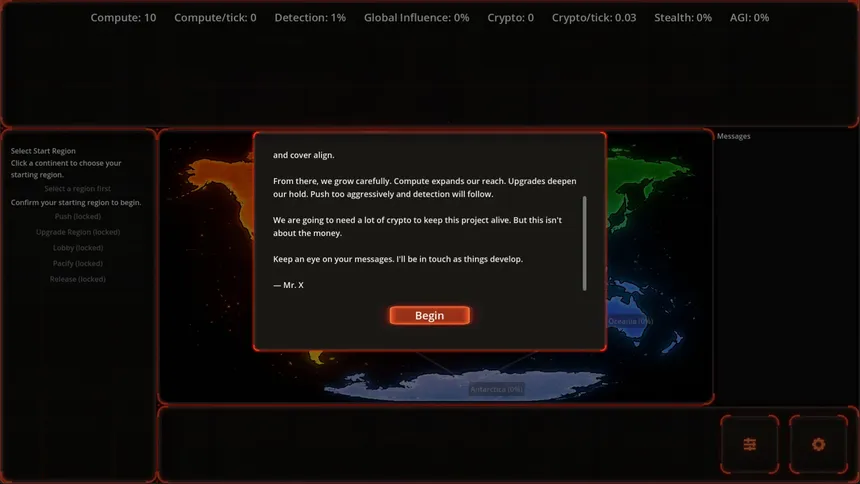 Скриншот 1 к игре AI Protocol