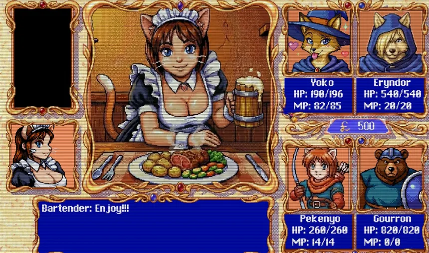 Скриншот 4 к игре Furry Tales: A Roguelike RPG