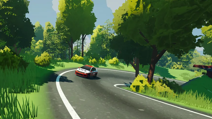 Скриншот 1 к игре Blind Crest Rally