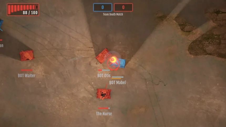 Скриншот 6 к игре TREAD: Arcade Tank Combat