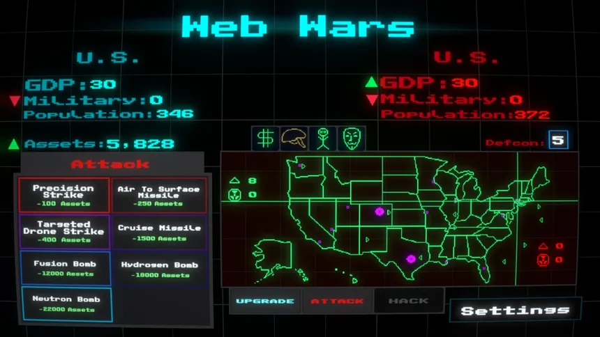 Скриншот 3 к игре Web Wars