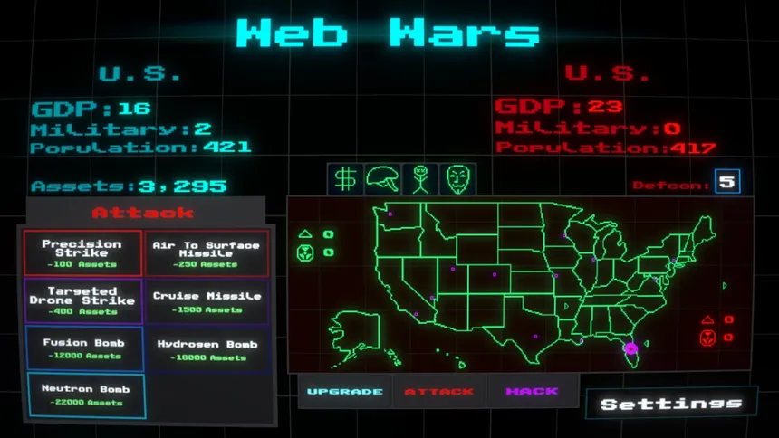 Скриншот 4 к игре Web Wars