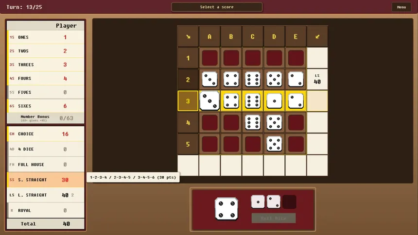 Скриншот 3 к игре Royal Dice Bingo