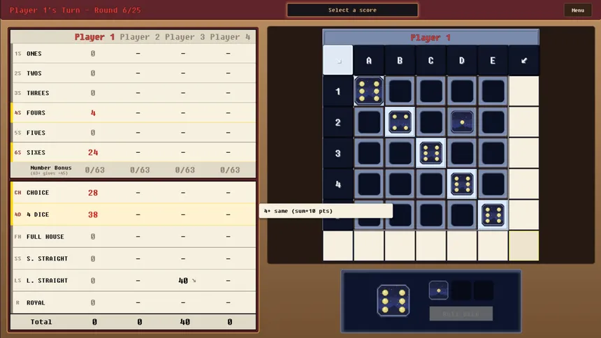 Скриншот 6 к игре Royal Dice Bingo