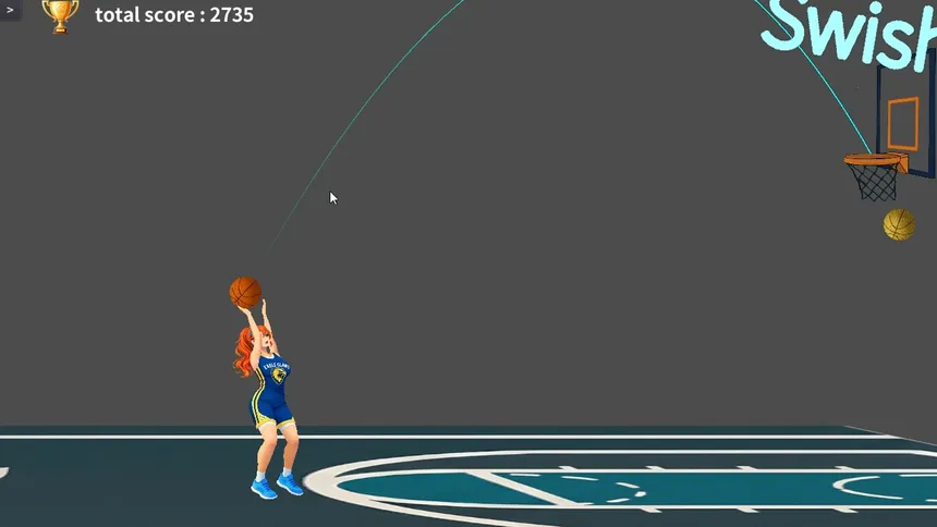 Скриншот 1 к игре Swipe Swish