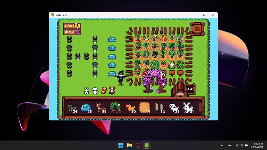 Скриншот 1 к игре Floaty Farm