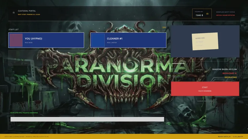 Скриншот 4 к игре Paranormal Division