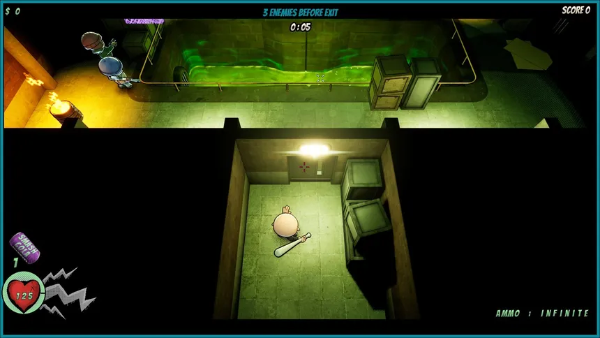 Скриншот 1 к игре Badass Brad