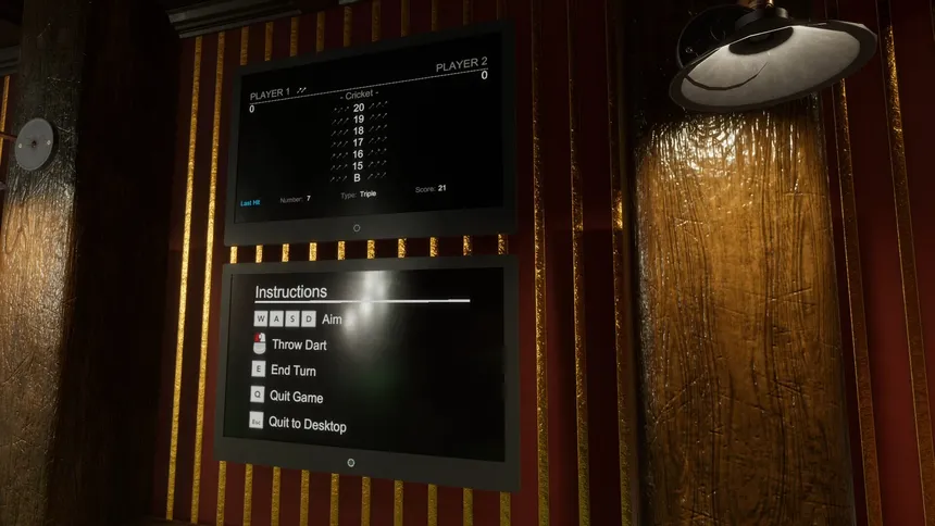 Скриншот 2 к игре Bar Darts Simulator