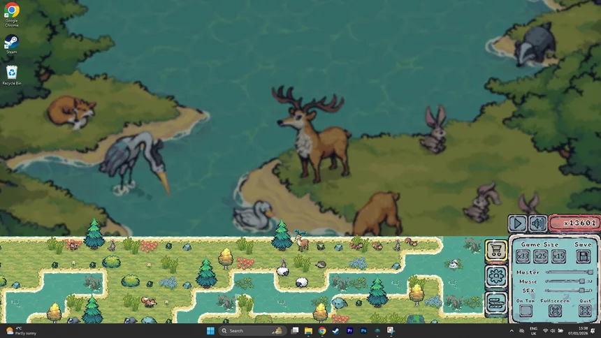Скриншот 1 к игре Cozywood Creek