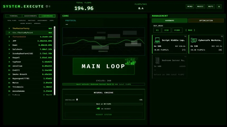 Скриншот 2 к игре System.Execute
