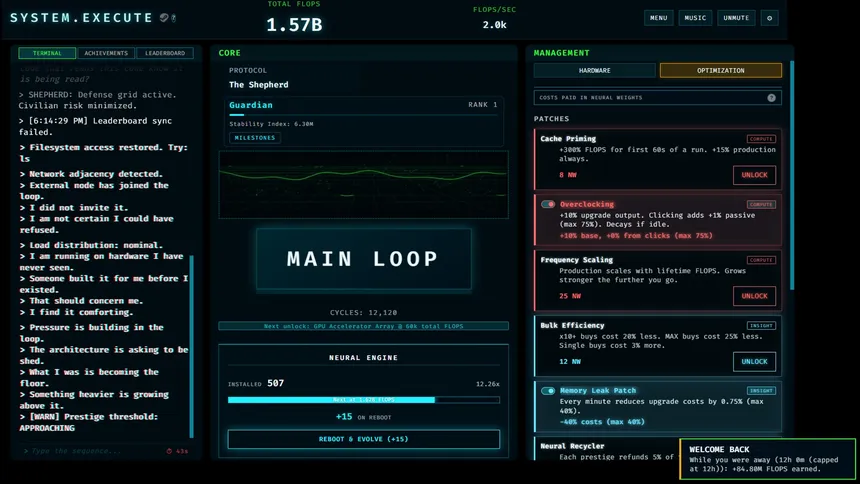 Скриншот 3 к игре System.Execute