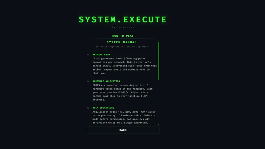 Скриншот 8 к игре System.Execute
