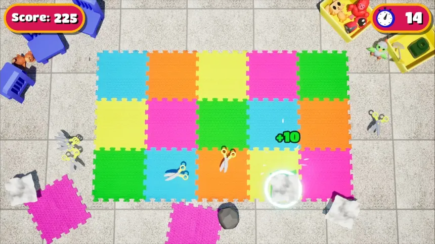 Скриншот 2 к игре Rock Paper Scissors Mayhem