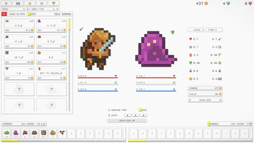 Скриншот 5 к игре Idle RPG