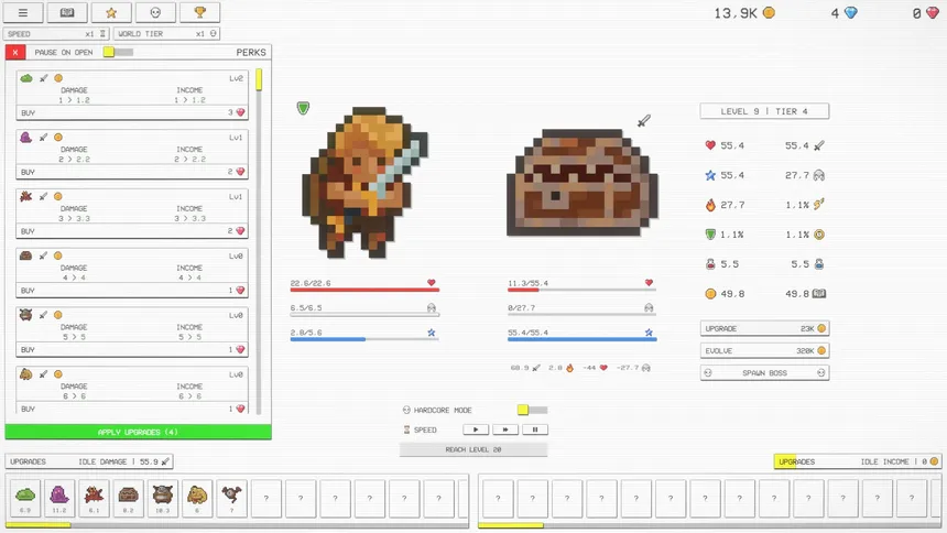 Скриншот 6 к игре Idle RPG