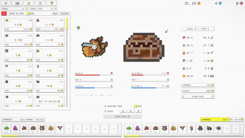 Скриншот 8 к игре Idle RPG
