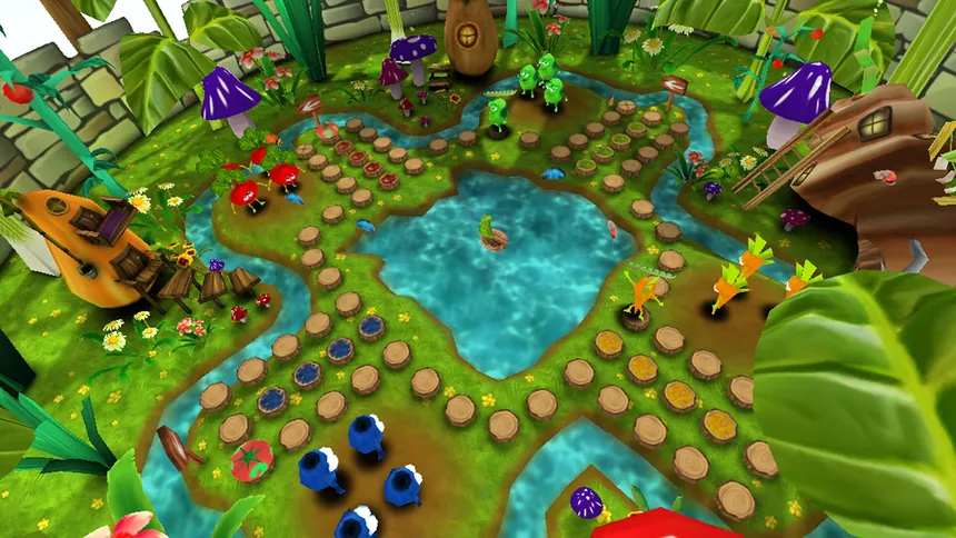 Скриншот 1 к игре Veggie Ludo Land