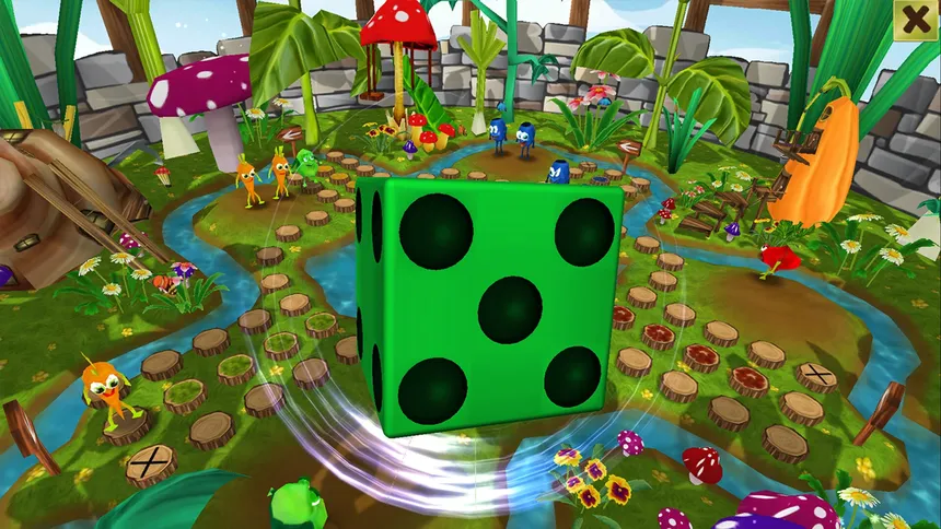Скриншот 2 к игре Veggie Ludo Land