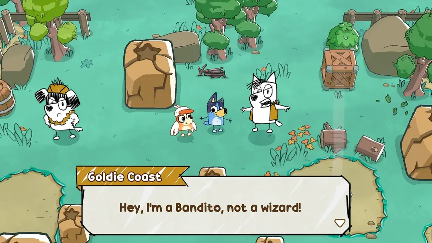 Скриншот 7 к игре Bluey's Quest For The Gold Pen