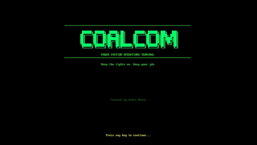 Скриншот 1 к игре COALCOM: Power Station