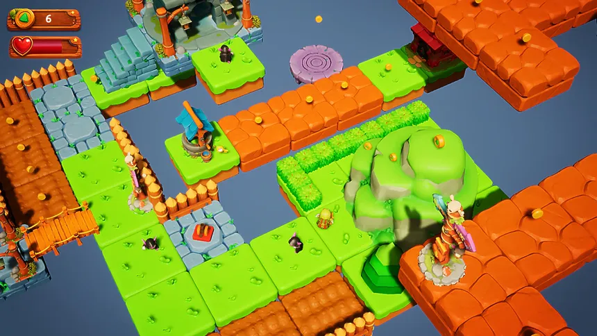Скриншот 1 к игре Minibles World Adventure Time