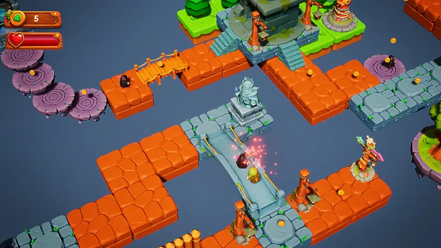 Скриншот 4 к игре Minibles World Adventure Time
