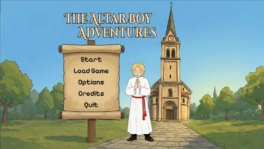Скриншот 1 к игре The Altar Boy Adventures