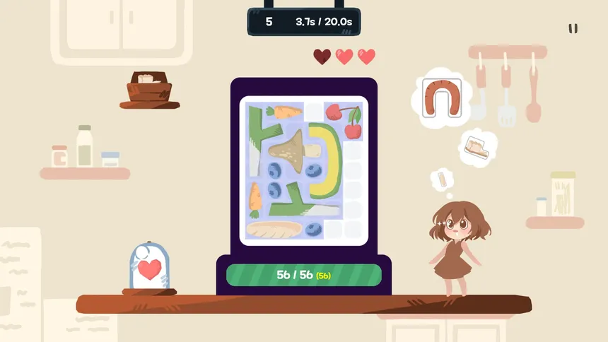 Скриншот 1 к игре Fill the Fridge!